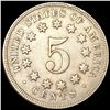 Image 2 : 1867 Shield Nickel LIGHTLY CIRCULATED