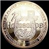 Reno Horshoe 1oz Silver Gaming Token GEM PROOF