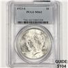 1923-S Silver Peace Dollar PCGS MS62