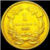 Image 2 : 1861 Rare Gold Dollar UNCIRCULATED