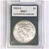 1923-S Silver Peace Dollar GG MS67