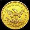 Image 2 : 1853 $2.50 Gold Quarter Eagle UNCIRCULATED