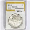 1879-O Morgan Silver Dollar PGA MS61