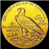 Image 2 : 1915 $5 Gold Half Eagle ABOUT UNCIRCULATED