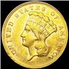 Image 1 : 1878 $3 Gold Piece UNCIRCULATED
