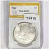 Image 1 : 1882 Morgan Silver Dollar PGA MS65