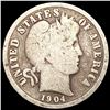 Image 1 : 1904-S Barber Dime NICELY CIRCULATED