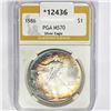 1986 American Silver Eagle PGA MS70