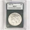 1927-S Silver Peace Dollar GG MS67