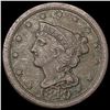 1849 Braided Hair Half Cent UNCIRCULATED