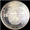 Image 1 : Reno Horshoe 1oz Silver Gaming Token GEM PROOF
