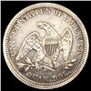 Image 2 : 1854 Arrows Seated Liberty Quarter NICE CIRC