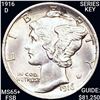 Image 1 : 1916-D FSB Series Key Mercury Dime GEM BU +
