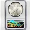 Image 2 : 1923 Silver Peace Dollar NGC MS65