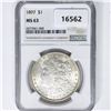 Image 1 : 1897 Morgan Silver Dollar NGC MS63
