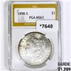 Image 1 : 1898-S Morgan Silver Dollar PGA MS63