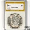 1902-S Morgan Silver Dollar PGA MS63