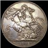 Image 2 : 1821 G.B. Silver Secundo Crown NICELY CIRCULATED