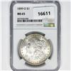 Image 1 : 1899-O Morgan Silver Dollar NGC MS65