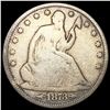 Image 1 : 1873-CC Arrows Seated Liberty Half Dollar NICE CIRC
