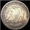 Image 2 : 1873-CC Arrows Seated Liberty Half Dollar NICE CIRC