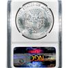 Image 2 : 2011 American Silver Eagle NGC MS70 25th Anniv