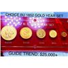 Image 1 : 1852 Gold Set 5 Coins CH GEM/BU