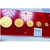 Image 2 : 1852 Gold Set 5 Coins CH GEM/BU