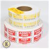 Image 1 : TWO ROLLS OF 50/50 TICKETS