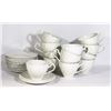 Image 1 : SET OF 12 TEA CUPS AND SAUCERS