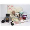 Image 1 : BOX OF FUR, OTHER HOME DECOR AND MUGS AND MORE