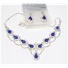 Image 1 : FASHION JEWELRY SET (EARRINGS AND NECKLACE)