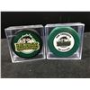 Image 1 : RARE HUMBOLDT BRONCOS MEMORIAL HOCKEY PUCK LOT