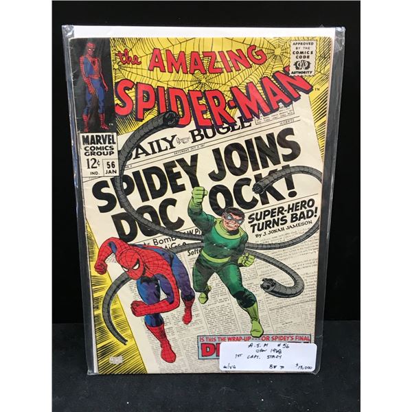 The AMAZING SPIDER-MAN #56  MARVEL COMICS