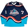Image 2 : WENDAL CLARK SIGNED FANATICS NEW YORK ISLANDERS FISHERMAN JERSEY (FORZEN POND COA)