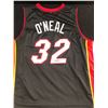 Image 1 : SHAQUILLE ONEAL SIGNED MIAMI HEAT BASKETBALL JERSEY (JSA COA)