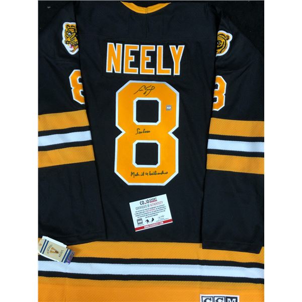 CAM NEELY SIGNED BOSTON BRUINS CCM HOCKEY JERSEY (COJO COA)