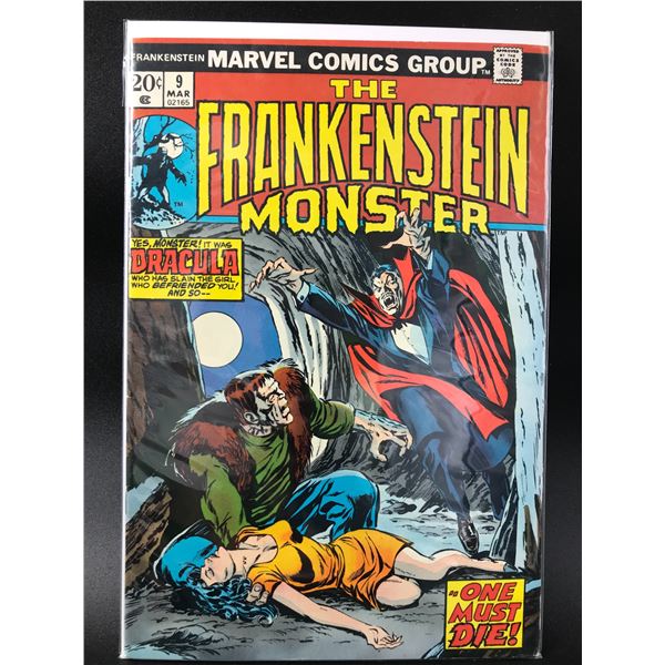 THE MONSTER  FRANKENSTEIN #9  (MARVEL COMICS)