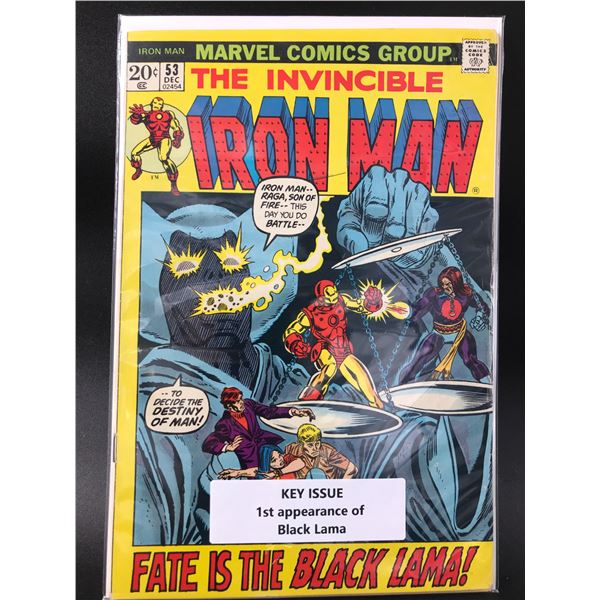 THE INVINCIBLE IRON MAN #53  1ST APP OF BLACK LAMA  (MARVEL COMICS)