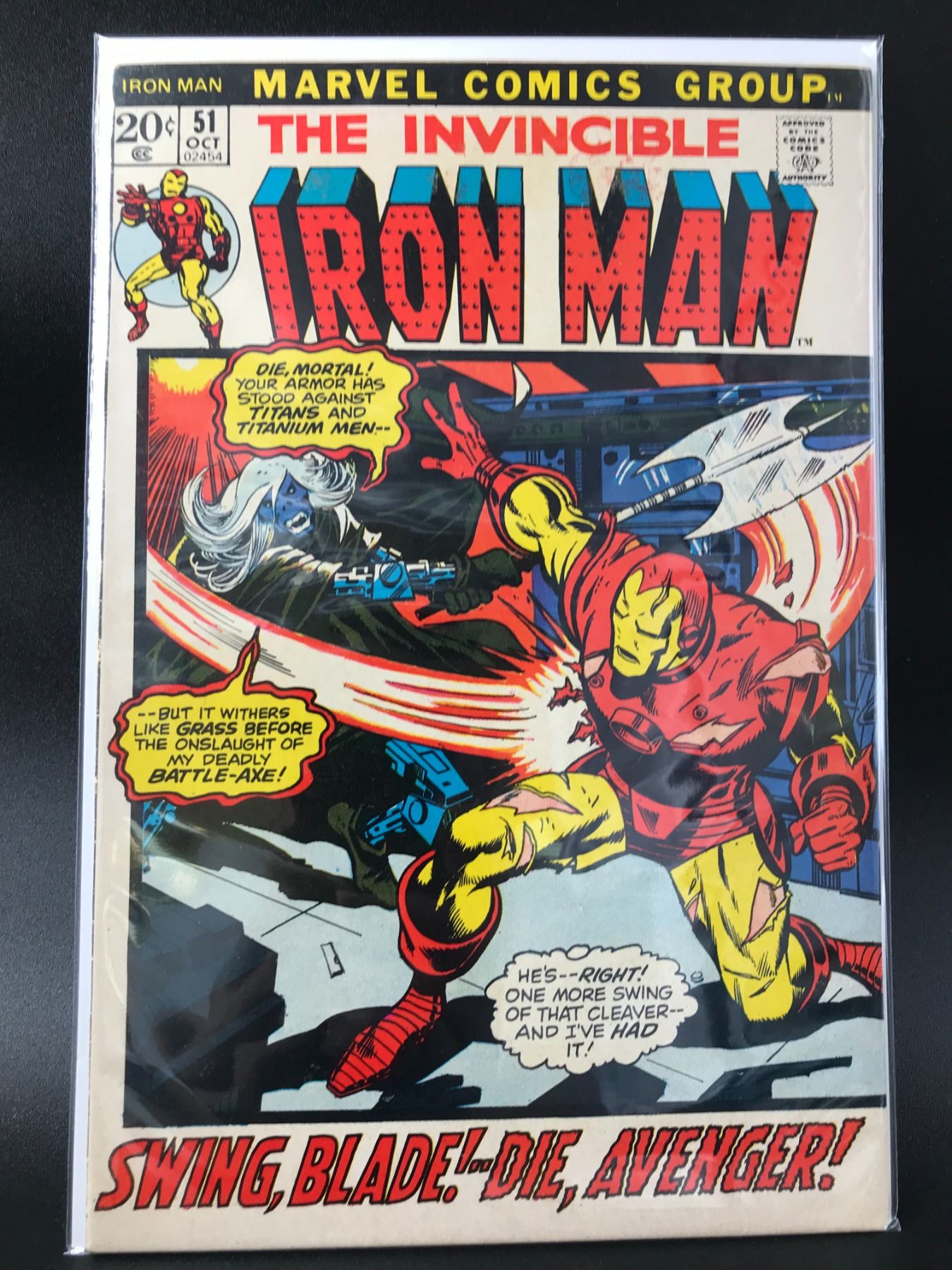 THE INVINCIBLE IRON MAN #51 (MARVEL COMICS)