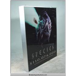 "Species" {MGM} Light Up Poster