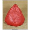 Image 1 : Red Soft Lounge Bean Bag 