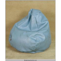 Blue Soft Lounge Bean Bag 