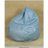 Image 1 : Blue Soft Lounge Bean Bag 
