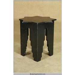 Black Skyscraper Design Side Table