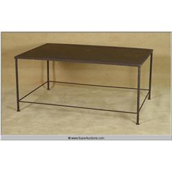 48"x32"x22" Custom Metal Square Pipe Coffee Table