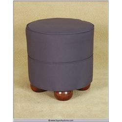 16" Diameter 18" High Blue Foot Stool