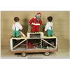 Image 2 : Christmas Animatronics Set with Santa and Two Helpers on Car