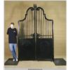 Image 1 : Free Standing New Orleans Style Scrolling Gate  