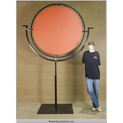 Large Decorative Blank Disc on Stand 